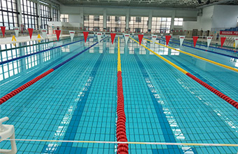 体育场馆泳池工程案例——西安体育学院游泳馆